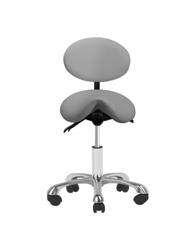 TABORET KOSMETYCZNY 1025 SZARY GIOVANNI