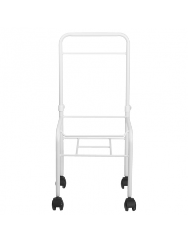 BRODZIK DO PEDICURE NA KÓŁKACH BIAŁY