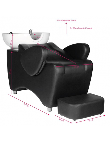 Myjnia fryzjerska Hair System HSB46...