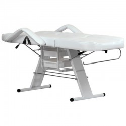 FOTEL KOSMETYCZNY A 202 Z KUWETAMI BIAŁY 2