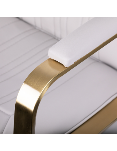 Gabbiano fotel fryzjerski Acri złoto...