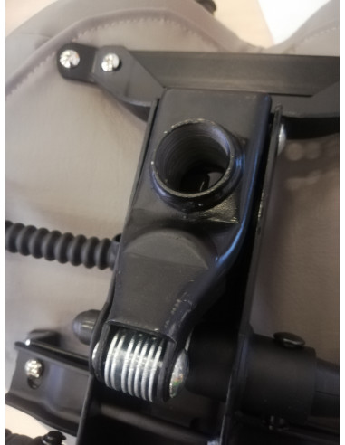 TABORET KOSMETYCZNY 1025 SZARY GIOVANNI