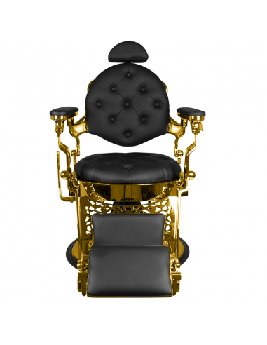 Gabbiano fotel barberski Giulio Gold...