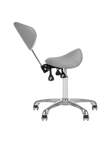 Taboret kosmetyczny 1004 Giovanni szary