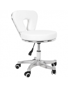TABORET KOSMETYCZNY DO PEDICURE 9266 BIAŁY 2