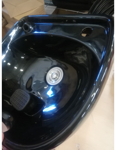 Gabbiano myjnia fryzjerska orlean czarna