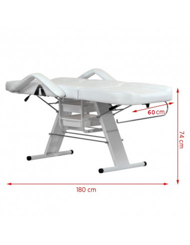 Fotel kosmetyczny Basic 202 z...