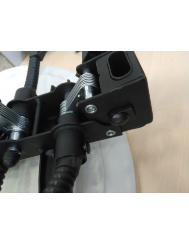 Taboret kosmetyczny Azzurro 037-S biały