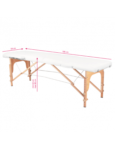 Stół składany do masażu wood komfort... Stół składany do masażu wood komfort...