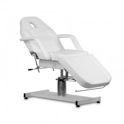 FOTEL KOSMETYCZNY HYDRAULICZNY OBROTOWY MODEL A 210 BIAŁY