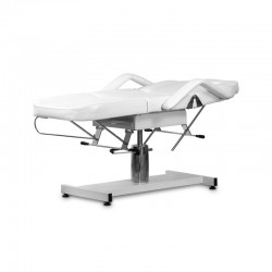 FOTEL KOSMETYCZNY HYDRAULICZNY OBROTOWY MODEL A 210 BIAŁY 2