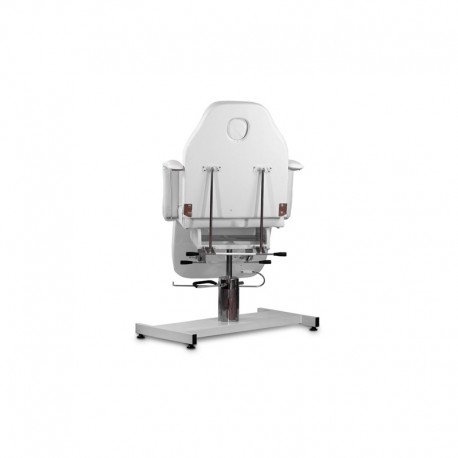 FOTEL KOSMETYCZNY HYDRAULICZNY OBROTOWY MODEL A 210 BIAŁY