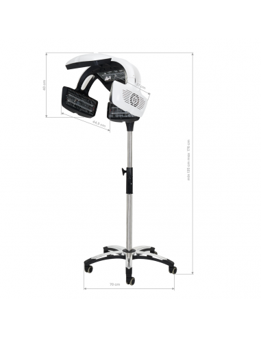 Gabbiano infrazon stojący Y-707 biały