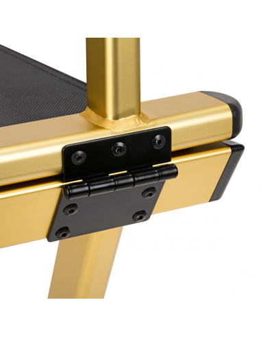 Krzesło do makijażu Alu złoto