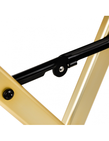 Krzesło do makijażu Alu złoto