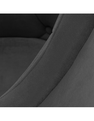 4Rico fotel obrotowy QS-BL14G aksamit...