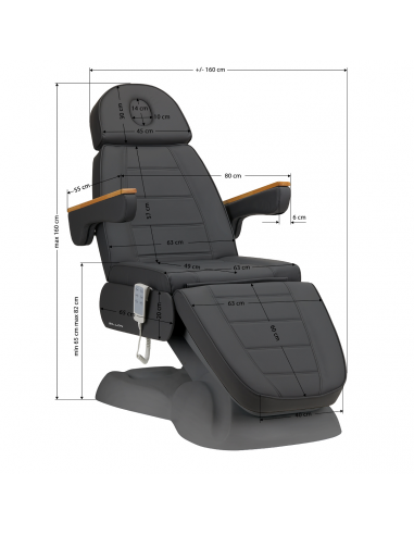 Fotel kosmetyczny elektryczny SILLON...