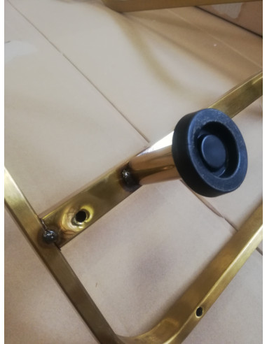 Gabbiano fotel fryzjerski Acri złoto...