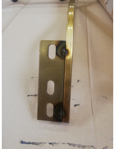 Gabbiano fotel fryzjerski Acri złoto...