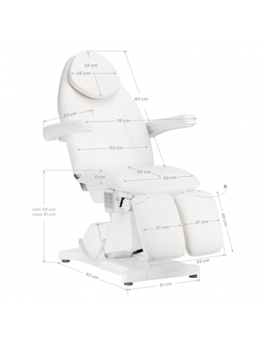 Fotel kosmetyczny elektryczny Sillon...