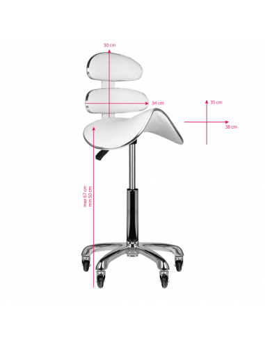 Taboret kosmetyczny roll speed AM-880...