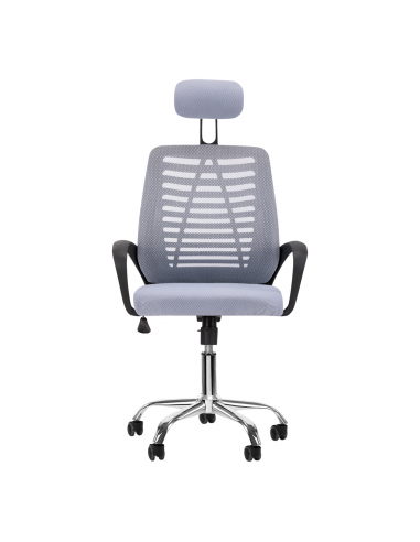 Fotel biurowy QS-02 szary