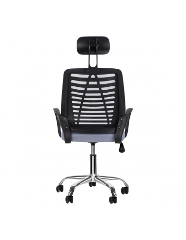 Fotel biurowy QS-02 szary