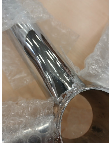 Taboret kosmetyczny AM-302 biały