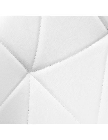 Taboret kosmetyczny QS-06B czarno biały