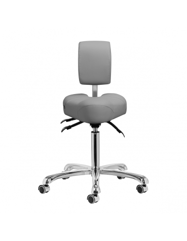 Taboret podologiczny 1005 Giovanni szary