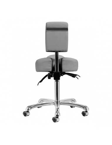 Taboret podologiczny 1005 Giovanni szary