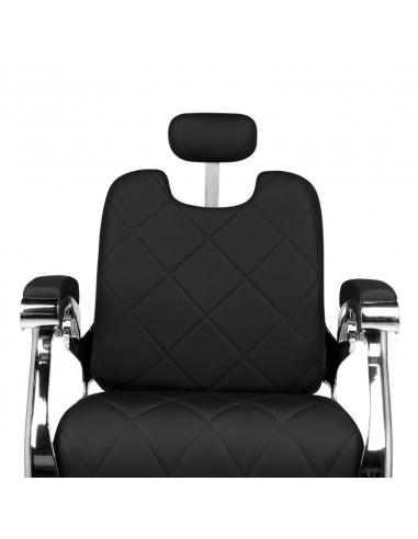 Gabbiano fotel barberski Dario czarny