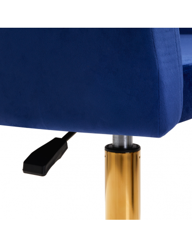 4Rico fotel obrotowy QS-BL14G aksamit...