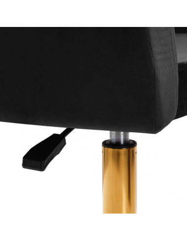 4Rico fotel obrotowy QS-BL14G aksamit...