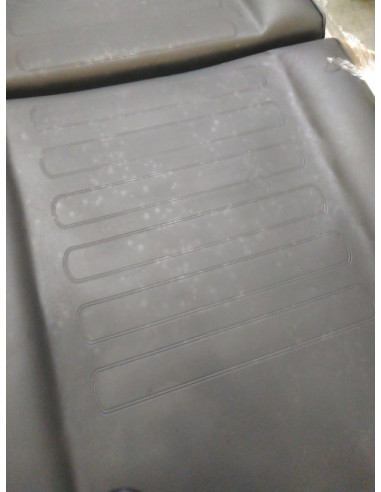 Fotel kosmetyczny 557A z kuwetami czarny