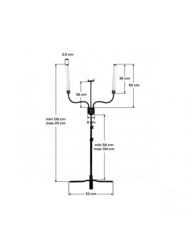 Lampa led do rzęs i makijażu Polluks...