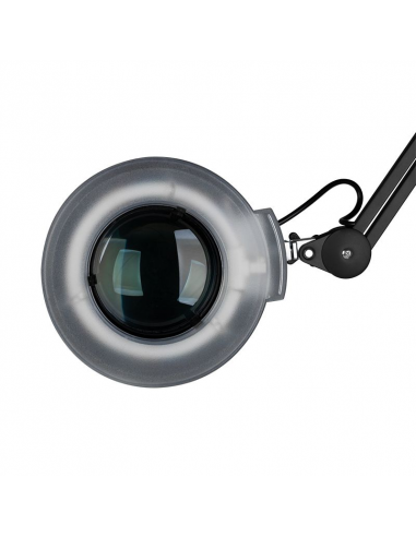 Lampa lupa S4 + statyw czarna