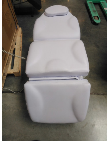 Fotel kosmetyczny elektr. 3 siln. biały