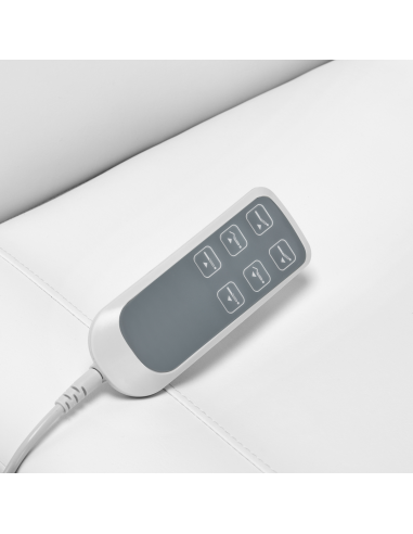 Fotel kosmetyczny elektr. 3 siln. biały