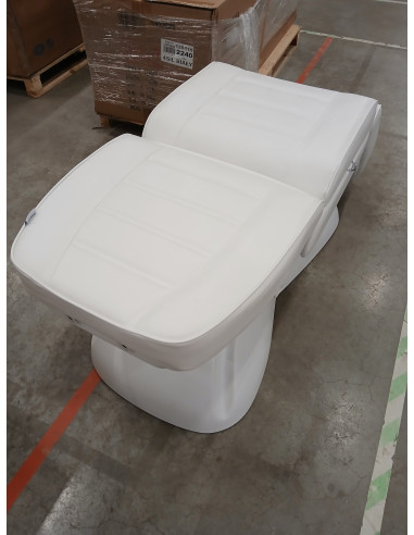 Fotel kosmetyczny elektr. Lux biały...