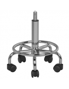 TABORET KOSMETYCZNY 6001 BIAŁY 2