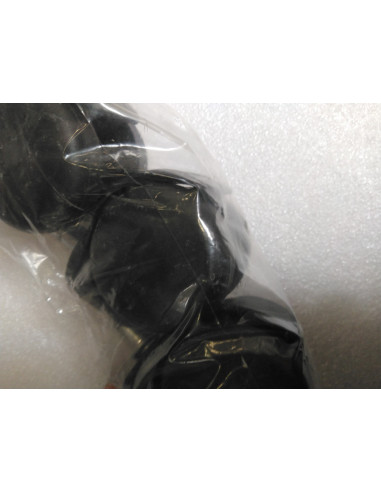 Taboret kosmetyczny 6001-G złoto - biały