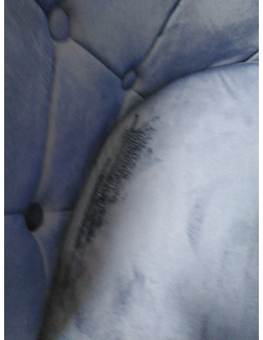 4Rico fotel obrotowy QS-BL14G aksamit...