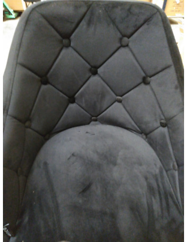 4Rico fotel obrotowy QS-BL14G aksamit...