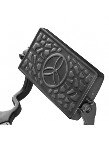 Gabbiano fotel barberski Niccolo czarny