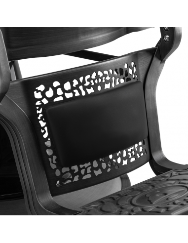 Gabbiano fotel barberski Niccolo czarny