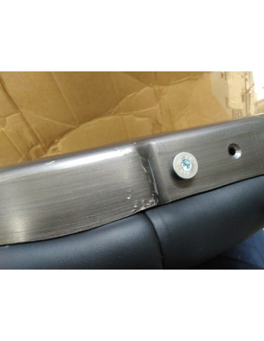 Gabbiano fotel barberski Niccolo czarny