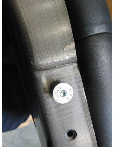 Gabbiano fotel barberski Niccolo czarny