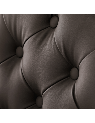 Gabbiano fotel barberski Niccolo brązowy