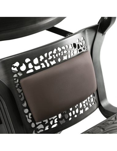 Gabbiano fotel barberski Niccolo brązowy